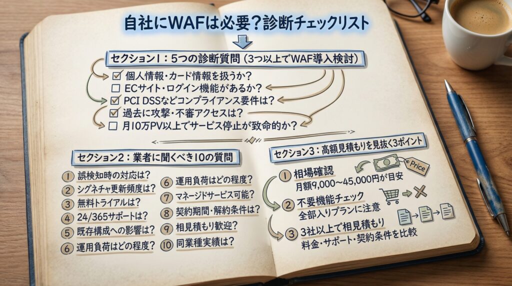 7. 自社にWAFは本当に必要？5つの質問で自己診断