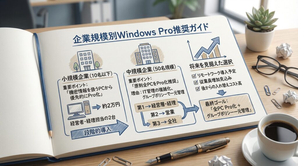 4. 企業規模別の推奨:あなたの会社にはどちらが最適?